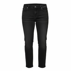 Womens' CJ Banks Black Jeans Classic Straight Leg Denim Sz.14